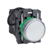 Лампа сигнальная LED 400В бел. SchE XB5AV5B1