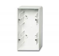 Коробка 2 поста для открытого монтажа future бел. бархат ABB 2CKA001799A0922