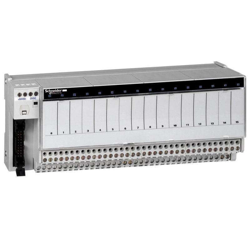 Блок клеммный TELEFAST - с 16 съемными электромех. реле SchE ABE7R16T212