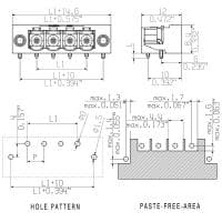 Штекерный соединитель печат SL-SMT 5.08HC/11/90LF 3.2SN BK BX SO 1007040000