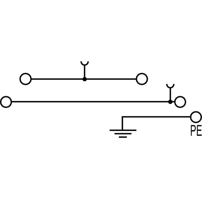 Проходная клемма ZDKPE 2.5-2/N/L/PE 1895700000