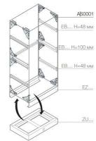 Комплект усиления жесткости шкафа ABB AS0001