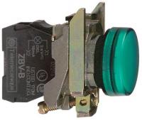 Лампа сигнальная 22мм 24В ATEX зел. SchE XB4BVB3EX