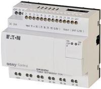 Контроллер компактный 24В DC 12DI (4 AI) 8 DO (T) 1AO Ethernet CAN EC4P-222-MTAX1 EATON 106404