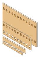 Шина медная плоская 50х5 L=1750мм ABB 1STQ007405A0000