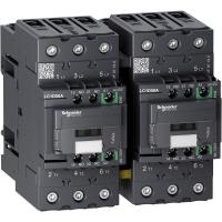 Контактор реверсивный EVERLINK 3п AC3 440В 50А катушка управления 48-130В AC/DC SchE LC2D50AEHE