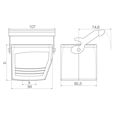 Корпус HDC 32B KLU 1M32G 1788500000