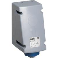 Розетка 232RL12W 32А 2P+E 12ч для монтажа на поверхность с подкл. шлейфа IP67 ABB 2CMA168483R1000