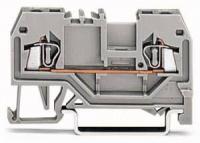 Клемма 2-х проводн. для монтаж. шины TS35 0.08-1.5кв.мм с центр. маркир. сер. WAGO 279-901