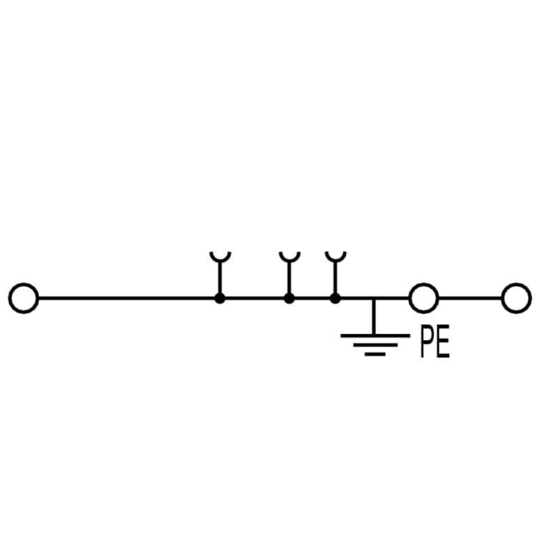 Клеммы PE A3C 1.5 PE 1552670000