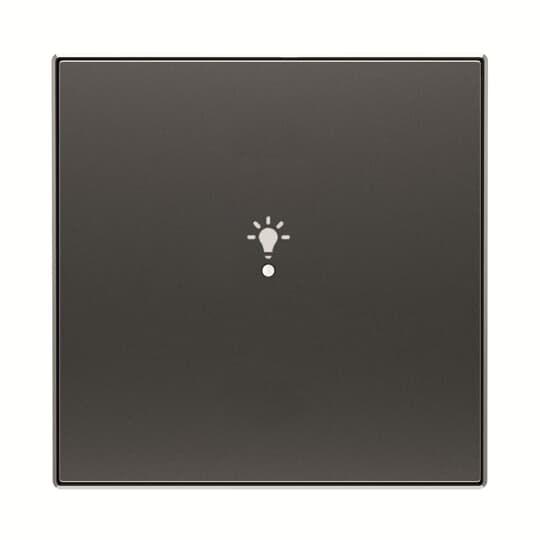 Клавиша одинарная SRL-1-85NS free@home SKY освещение черн. бархат ABB 2CLA852626A1501