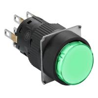 Кнопка 16мм с подсветкой зел. SchE XB6EAW3B2P