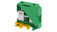 1109440003 Клемма проходная с винтом под шестигранник зеленая KUT50A-GREEN