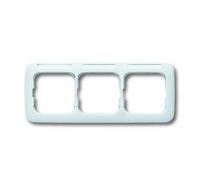 Рамка 3-м Reflex SI горизонт. с полем для надписи альп. бел. ABB 2CKA001754A3732