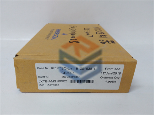 VE3007 12P4375X032 KJ2005X1-BA1 EMERSON