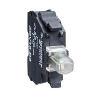 Блок контактов с LED мигающ. 230В зел. SchE ZBV18M3