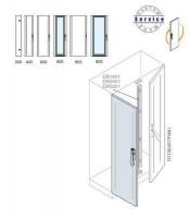 Створка двойной двери 2200х800мм ABB EC2280FC8K