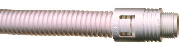 Фитинг Korifit KF A d16мм M20 KF16/M20/A/W прямой нейлон бел. (уп.10шт) ABB 7TCA296140R0017