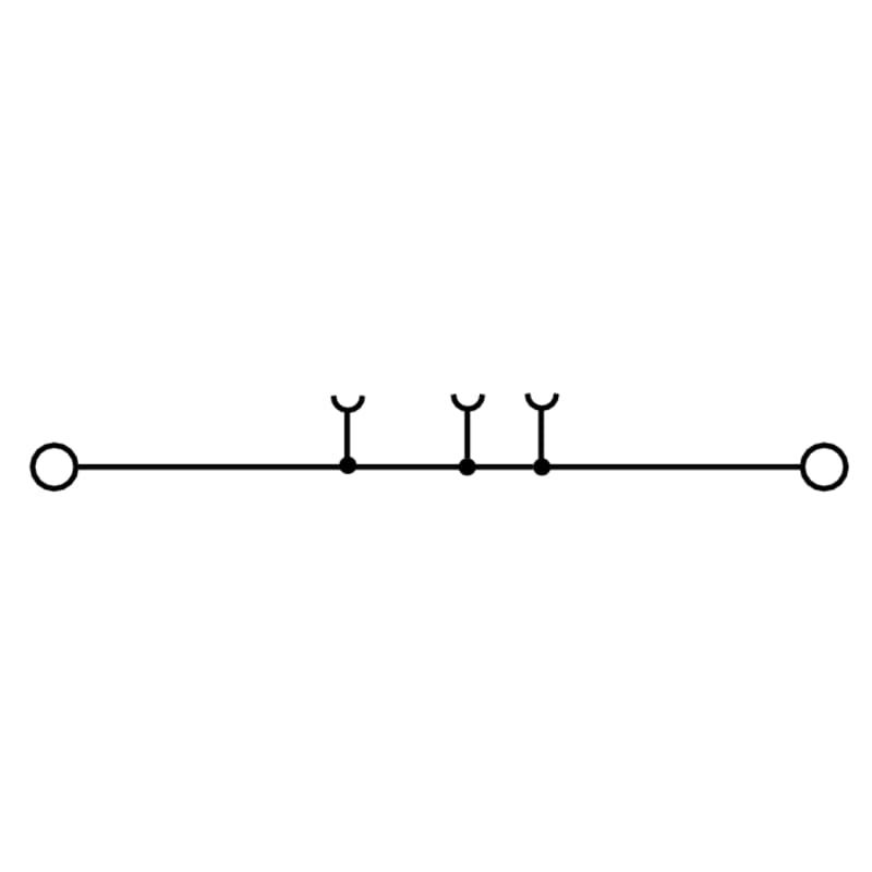 Проходная клемма A2C 4 RD 2051220000