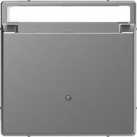 Выключатель Merten D-Life с ключюм-картой для гостиниц SD нерж. сталь SchE MTN3854-6036