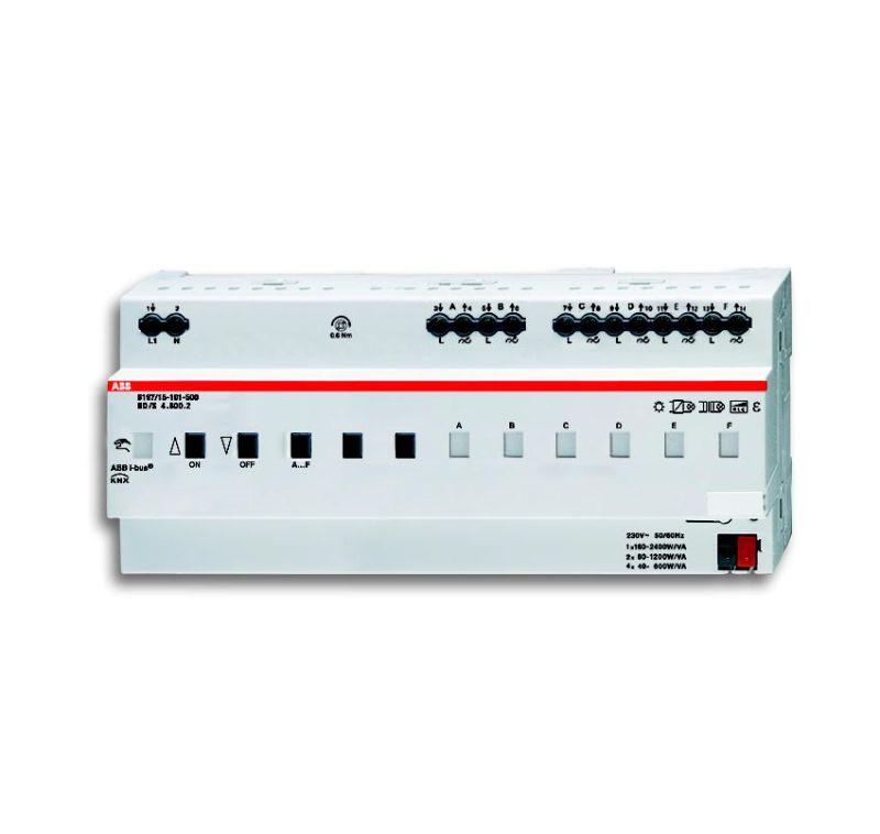 Светорегулятор универс. 6197/15-101-500 4х600Вт MDRC ABB 2CKA006197A0039