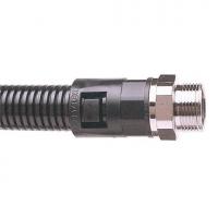 Фитинг Adaptalok AL прямой d10мм M16 AL10/M16/SA/BL нейлон/никелированная латунь черн. (уп.10шт) ABB 7TCA296000R2669