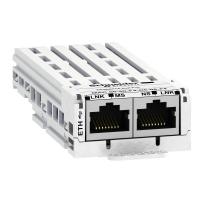 Модуль коммуникационный Ethernet/IP Modbus TCP + MD Link SchE VW3A3721