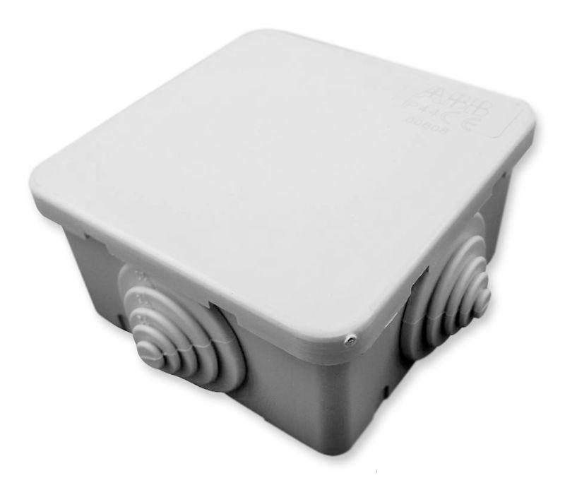 Коробка распаячная гермет. 65х65х32 ABB 00808