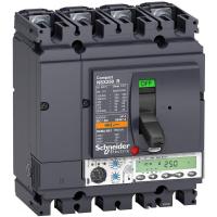 Выключатель автоматический 4п 100А 200кА при 415В; 45кА при 690В NSX250R Micrologic 5.2E SchE LV433519