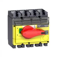 Выключатель-разъединитель INV250 4П красн. рукоятка SchE 31187