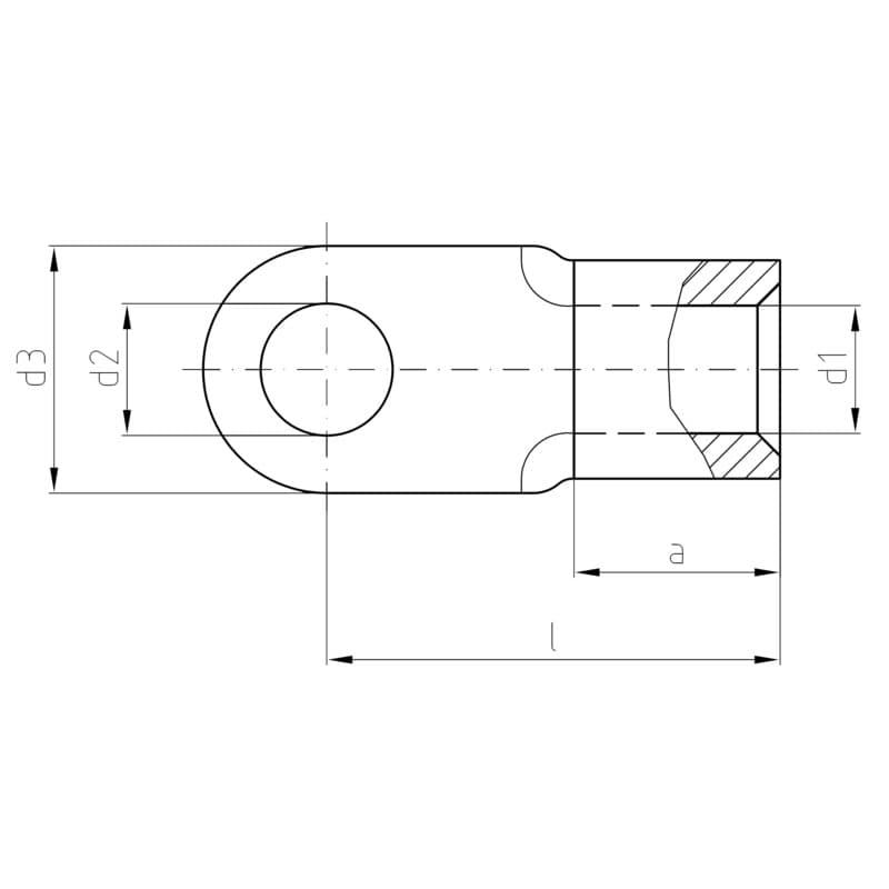 Изолированный кабельный сое KQN-M4/-2,5 1493850000