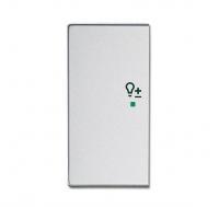 Клавиша двойная SRD-2-L-83 левая free@home светорегулятор future серебр. алюм. ABB 2CKA006220A0165