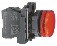 Лампа сигнальная 22мм 48-120В красн. SchE XB5AVG4