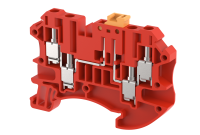 1203150002 Клемма с размыкателем на 4 подключения красная TQK4-2×2-RED