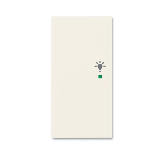 Клавиша двойная левая SRL-2-L-96 free@home освещение Basic 55 chalet-бел. ABB 2CKA006220A0709