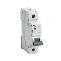 Выключатель автоматический модульный 1п D 3А 10кА AV-10 AVERES EKF mcb10-1-03D-av