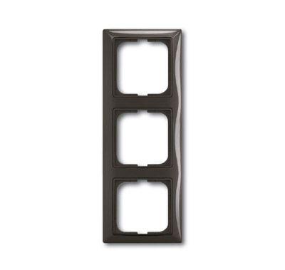 Рамка 3-м Basic 55 chateau-black ABB 2CKA001725A1508