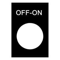 Маркировка "OFF-ON" SchE ZB2BY2367
