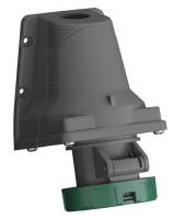 Розетка для монтажа на поверхность 332ERS2W Easy&Safe 332ERS2W 32А 3P+E IP67 2ч ABB 2CMA101240R1000