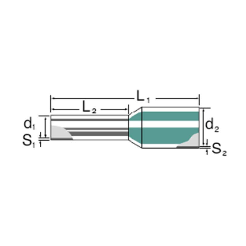 Наконечник H2,5/12TS GR 9036200000