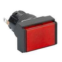Лампа сигнальная 16мм красн. LED 24В FASTON прямая SchE XB6EDV4BP