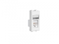 Розетка компьютерная 1мод. Avanti "Белое облако" RJ-45 модульная кат.6 экран DKC 4400391