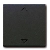 Клавиша для механизма электрон. выкл. Busch-Jalousiecontrol 6411 U-101 6411 U/S-101 6418 U реле 6402 U solo/future антрацит ABB 2CKA006430A0326