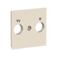 Панель лицевая UNICA NEW TV/FM розетки беж. SchE NU944044