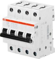 Выключатель автоматический модульный 4п C 40А 10кА S204M C40 ABB 2CDS274001R0404