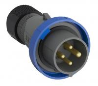 Вилка кабельная Easy&Safe 316EP9W 16А 3P+E IP67 9ч ABB 2CMA101082R1000