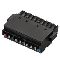 Штекерный соединитель печат BL-I/O 3.50/10FP PNP LED SN BK BX 1789080000