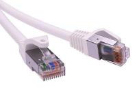 Патч-корд экранированный кат.5е F/UTP 4х2 LSZH 7м бел. DKC RN5EFU4570WH