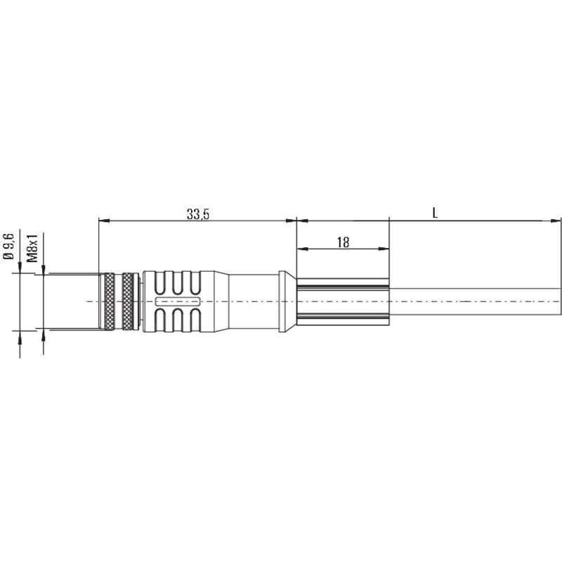Круглые соед. разъемы|Прово SAIL-M8BG-3S3.0U 1906600300