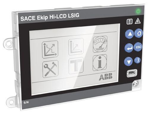 Расцепитель защиты Ekip Hi-LCD LSIG E1.2..E6.2 ABB 1SDA074209R1